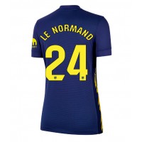 Atletico Madrid Robin Le Normand #24 Vonkajší Ženy futbalový dres 2025-26 Krátky Rukáv
